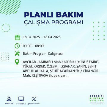 İstanbul'da uzun süreli elektrik kesintisi yaşanacak! - Resim: 8