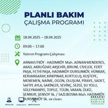 İstanbul'da uzun süreli elektrik kesintisi yaşanacak! - Resim: 3
