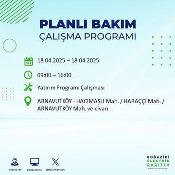 İstanbul'da uzun süreli elektrik kesintisi yaşanacak! - Resim: 1