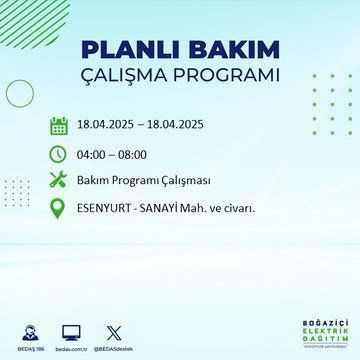 İstanbul'da uzun süreli elektrik kesintisi yaşanacak! - Resim: 32