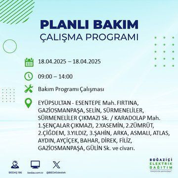 İstanbul'da uzun süreli elektrik kesintisi yaşanacak! - Resim: 42