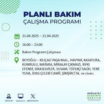 Telefonlarınızı şarj etmeyi unutmayın! Elektrik uzun süre gelmeyecek... Şişli, Silivri, Esenyurt... - Resim: 14