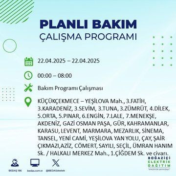 İstanbul'da uzun süreli elektrik kesintisi yaşanacak! - Resim: 35
