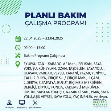 İstanbul'da uzun süreli elektrik kesintisi yaşanacak! - Resim: 25