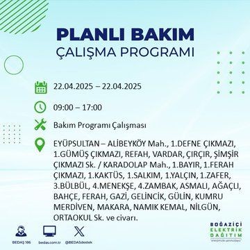 İstanbul'da uzun süreli elektrik kesintisi yaşanacak! - Resim: 26
