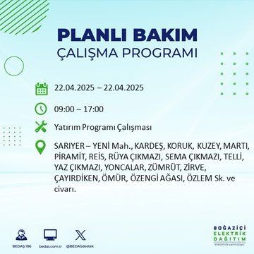 İstanbul'da uzun süreli elektrik kesintisi yaşanacak! - Resim: 38