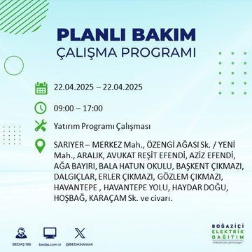 İstanbul'da uzun süreli elektrik kesintisi yaşanacak! - Resim: 39