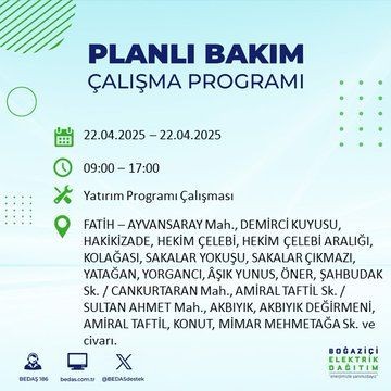İstanbul'da uzun süreli elektrik kesintisi yaşanacak! - Resim: 27