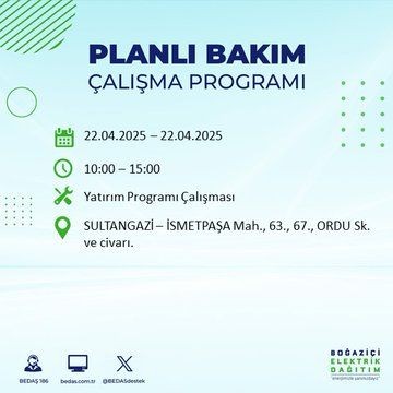 İstanbul'da uzun süreli elektrik kesintisi yaşanacak! - Resim: 48