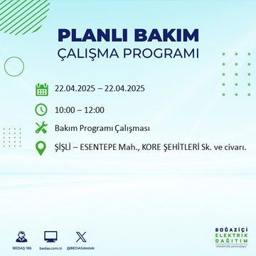 İstanbul'da uzun süreli elektrik kesintisi yaşanacak! - Resim: 52