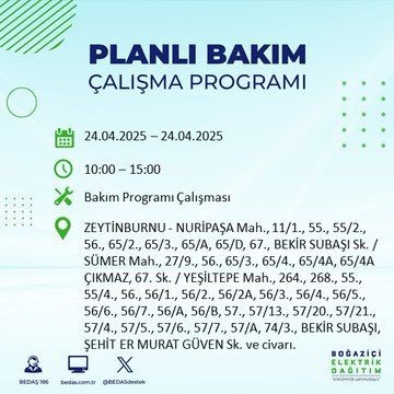 İstanbul'da uzun süreli elektrik kesintisi yaşanacak! - Resim: 77