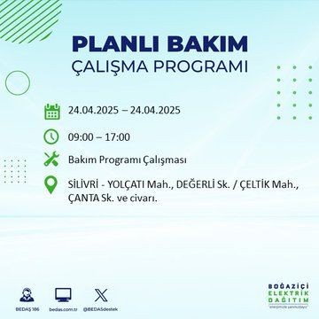 İstanbul'da uzun süreli elektrik kesintisi yaşanacak! - Resim: 69