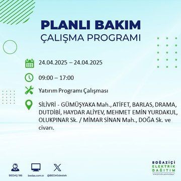İstanbul'da uzun süreli elektrik kesintisi yaşanacak! - Resim: 66