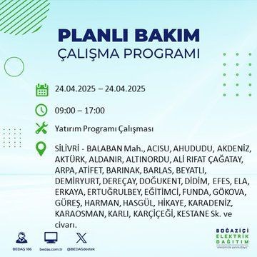 İstanbul'da uzun süreli elektrik kesintisi yaşanacak! - Resim: 68