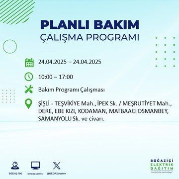 İstanbul'da uzun süreli elektrik kesintisi yaşanacak! - Resim: 74