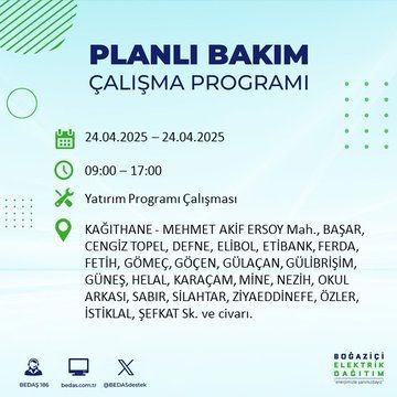 İstanbul'da uzun süreli elektrik kesintisi yaşanacak! - Resim: 62