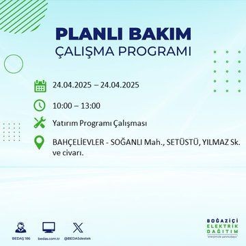 İstanbul'da uzun süreli elektrik kesintisi yaşanacak! - Resim: 13