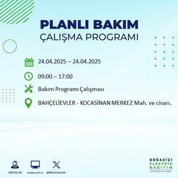 İstanbul'da uzun süreli elektrik kesintisi yaşanacak! - Resim: 15