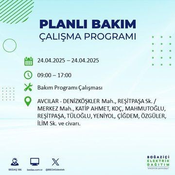 İstanbul'da uzun süreli elektrik kesintisi yaşanacak! - Resim: 7