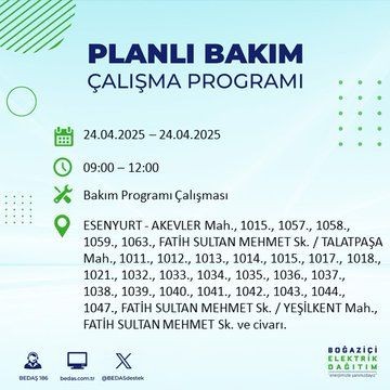 İstanbul'da uzun süreli elektrik kesintisi yaşanacak! - Resim: 50