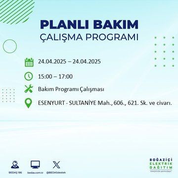 İstanbul'da uzun süreli elektrik kesintisi yaşanacak! - Resim: 45