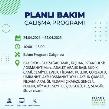 İstanbul'da uzun süreli elektrik kesintisi yaşanacak! - Resim: 17