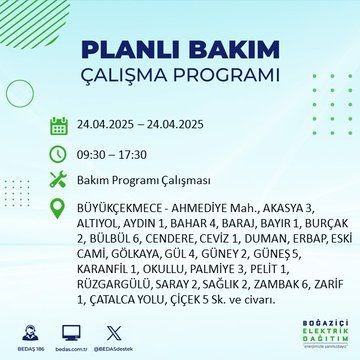 İstanbul'da uzun süreli elektrik kesintisi yaşanacak! - Resim: 36
