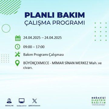 İstanbul'da uzun süreli elektrik kesintisi yaşanacak! - Resim: 37