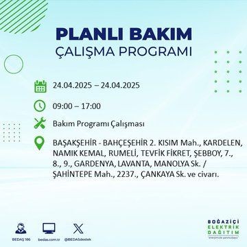 İstanbul'da uzun süreli elektrik kesintisi yaşanacak! - Resim: 27