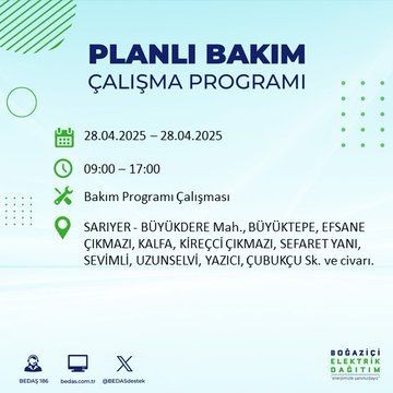 23 ilçe etkilenecek: İstanbul'da uzun süreli elektrik kesintisi - Resim: 62