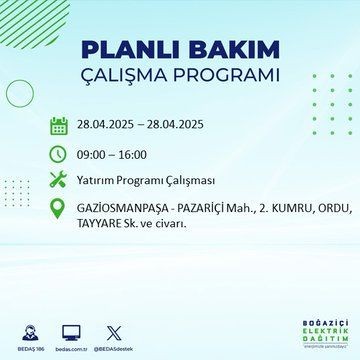 23 ilçe etkilenecek: İstanbul'da uzun süreli elektrik kesintisi - Resim: 50