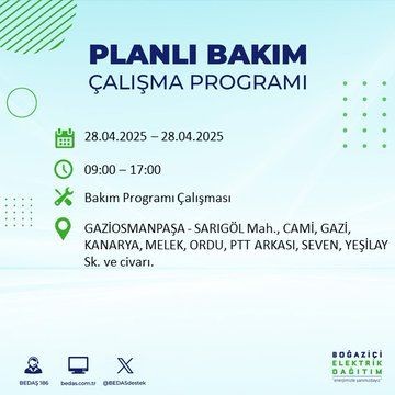 23 ilçe etkilenecek: İstanbul'da uzun süreli elektrik kesintisi - Resim: 48