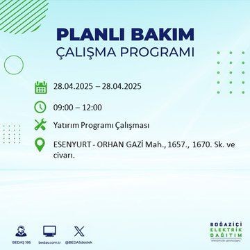 23 ilçe etkilenecek: İstanbul'da uzun süreli elektrik kesintisi - Resim: 34