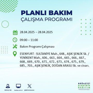 23 ilçe etkilenecek: İstanbul'da uzun süreli elektrik kesintisi - Resim: 33