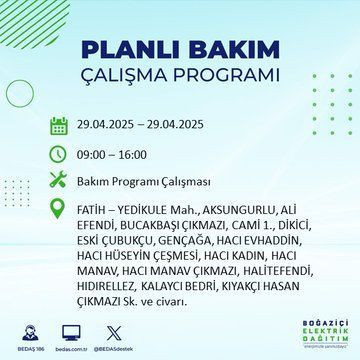 22 ilçe etkileniyor: Silivri, Sarıyer, Esenler... İstanbul'da uzun süreli elektrik kesintisi yaşanacak! 29 Nisan Salı elektrik kesintileri listesi - Resim: 43