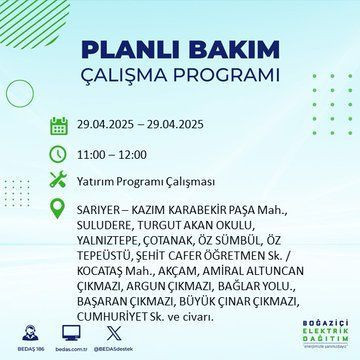 22 ilçe etkileniyor: Silivri, Sarıyer, Esenler... İstanbul'da uzun süreli elektrik kesintisi yaşanacak! 29 Nisan Salı elektrik kesintileri listesi - Resim: 63