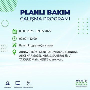 İstanbul'da uzun süreli elektrik kesintisi yaşanacak! 9 Mayıs Cuma elektrik kesintileri listesi - Resim: 4