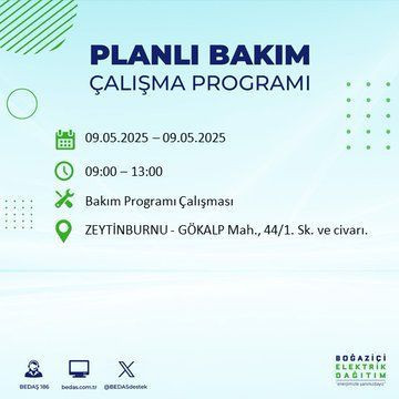 İstanbul'da uzun süreli elektrik kesintisi yaşanacak! 9 Mayıs Cuma elektrik kesintileri listesi - Resim: 93
