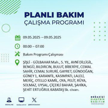 İstanbul'da uzun süreli elektrik kesintisi yaşanacak! 9 Mayıs Cuma elektrik kesintileri listesi - Resim: 88