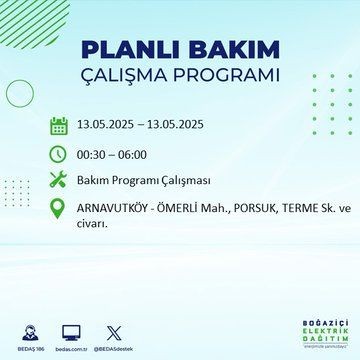 İstanbul'da uzun süreli elektrik kesintisi yaşanacak! 13 Mayıs Salı elektrik kesintileri listesi: Silivri, Çatalca, Esenyurt - Resim: 3