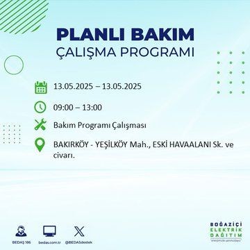 İstanbul'da uzun süreli elektrik kesintisi yaşanacak! 13 Mayıs Salı elektrik kesintileri listesi: Silivri, Çatalca, Esenyurt - Resim: 14