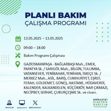 İstanbul'da uzun süreli elektrik kesintisi yaşanacak! 13 Mayıs Salı elektrik kesintileri listesi: Silivri, Çatalca, Esenyurt - Resim: 57