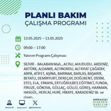 İstanbul'da uzun süreli elektrik kesintisi yaşanacak! 13 Mayıs Salı elektrik kesintileri listesi: Silivri, Çatalca, Esenyurt - Resim: 69
