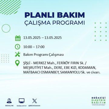 İstanbul'da uzun süreli elektrik kesintisi yaşanacak! 13 Mayıs Salı elektrik kesintileri listesi: Silivri, Çatalca, Esenyurt - Resim: 73