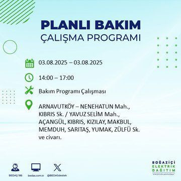 İstanbullular dikkat: O ilçeler için saat verildi - Resim: 1