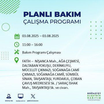 İstanbullular dikkat: O ilçeler için saat verildi - Resim: 7