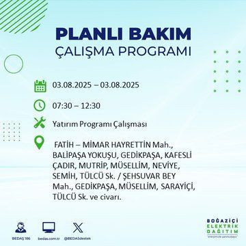 İstanbullular dikkat: O ilçeler için saat verildi - Resim: 9