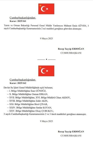 Cumhurbaşkanı Erdoğan'dan kritik atamalar! O isimleri görevden aldı - Resim: 10