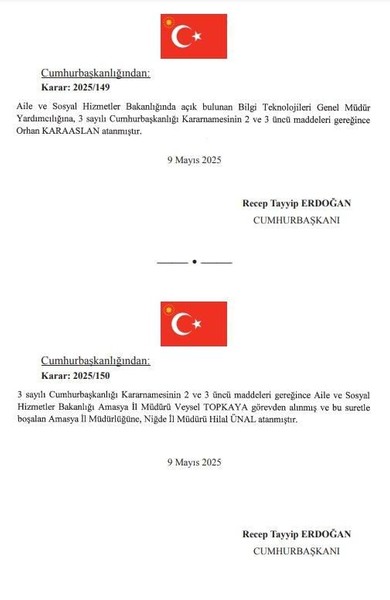Cumhurbaşkanı Erdoğan'dan kritik atamalar! O isimleri görevden aldı - Resim: 4