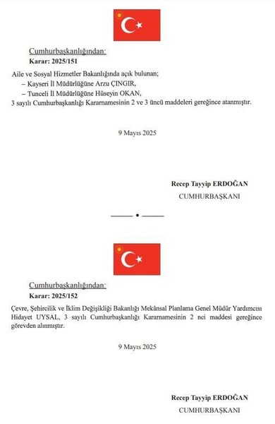 Cumhurbaşkanı Erdoğan'dan kritik atamalar! O isimleri görevden aldı - Resim: 5